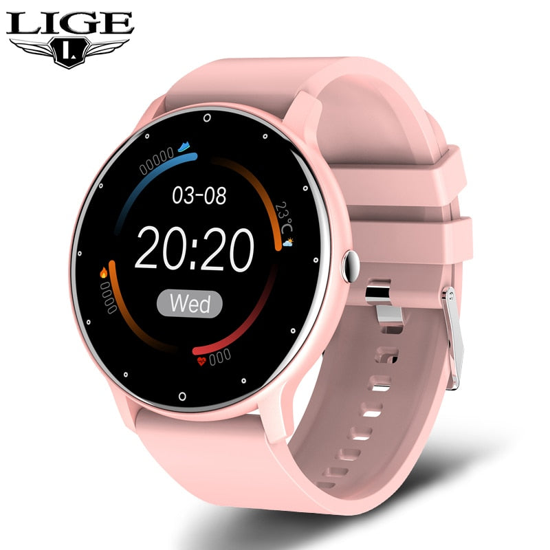 Relógio Smartwatch IP67 Bluetooth IOS e Android - Unissex